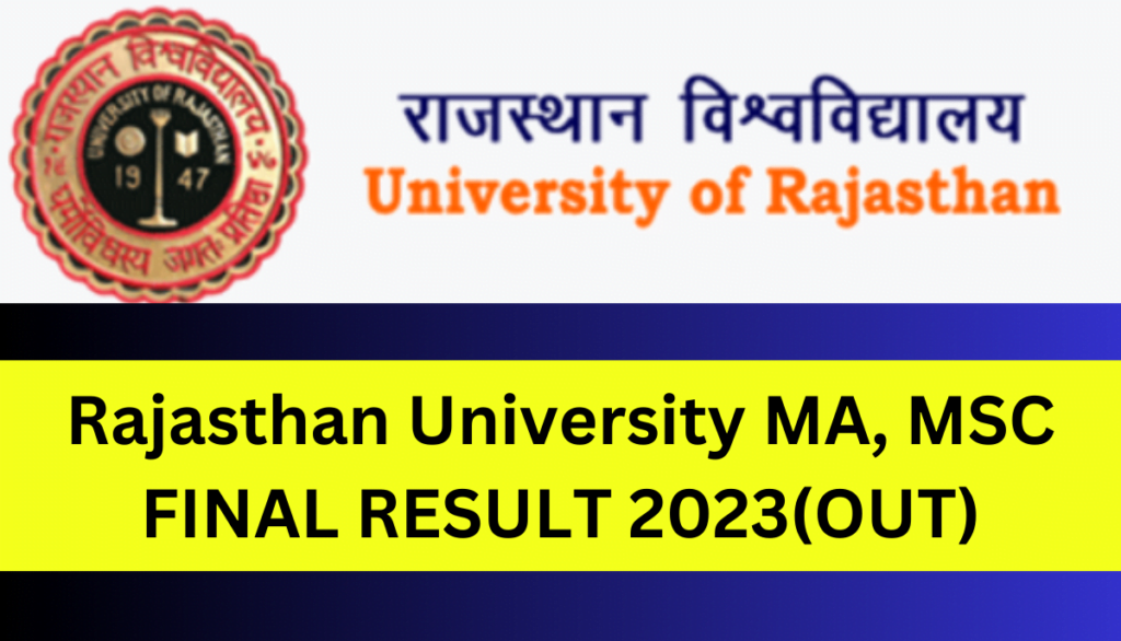 Rajasthan University Result