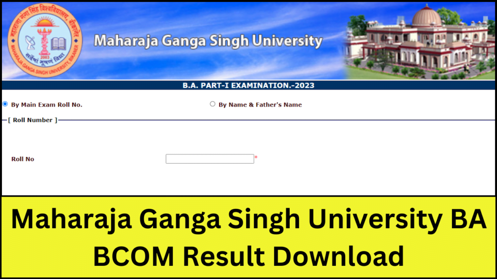 MGSU Result 2024